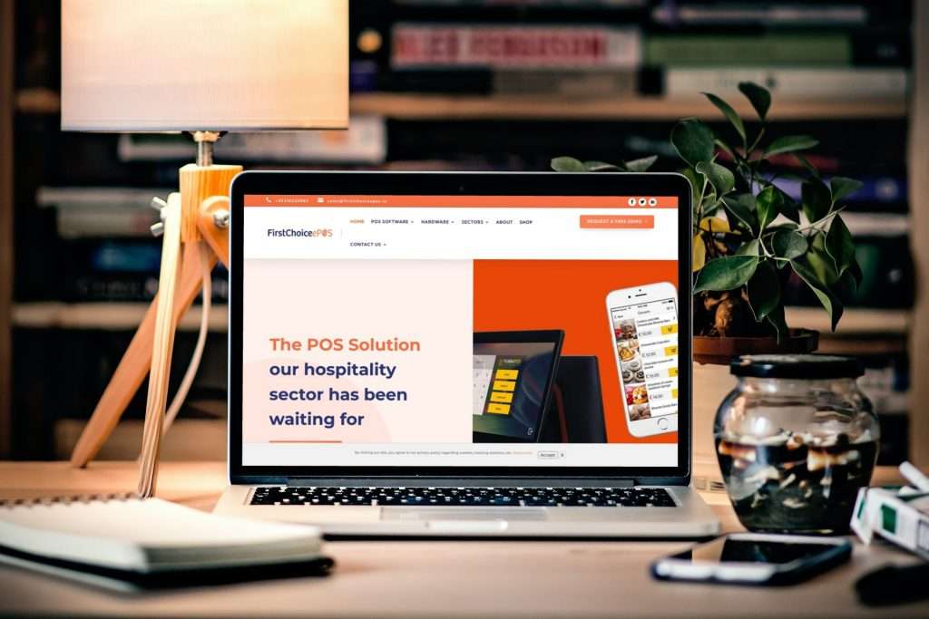 web designer for epos supplier ireland